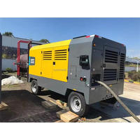 Compresseurs d'air à deux étages Atlas Copco DrillAir XRVS1300 XRXS1240, plateformes de forage à air comprimé haute pression, robustes, 25 bar, 30 bar, 35 bar