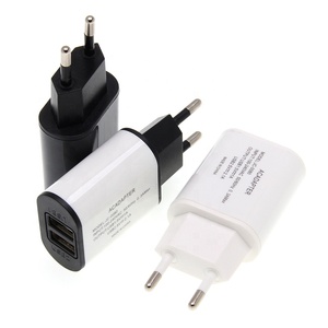 Dual Wall USB <strong>Charger</strong> EU <strong>Plug</strong> 2 Ports 5V 1A 2.1A USB Fast Wall <strong>Charger</strong> Adapter Charging for <strong>iPhone</strong> 14 Samsung Xiaomi Phones - Product Image 6