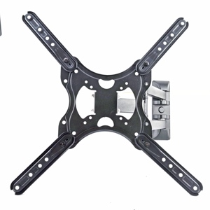 Support mural <span class=keywords><strong>TV</strong></span> Kelmy Full Motion en acier laminé à froid pour téléviseurs de 55 pouces avec compatibilité VESA 400x400mm - Product Image 5