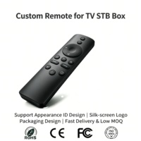 Control Remoto Universal Inteligente de 14 Teclas, Delgado, con Aprendizaje por Voz, 433MHz, para Android TV Box, Televisor Inteligente, Proyector, PC de Escritorio