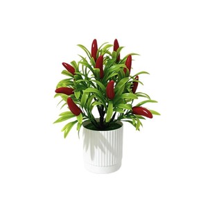 Árbol Frutal Artificial Paulon, Bonsái de 20 cm de Altura, Planta en Maceta de Plástico, Naranja, Cereza, Granada, Decoración para el Hogar - Product Image 4