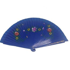 <span class=keywords><strong>Abanico</strong></span> Plegable Español Vintage para Mujer, Diseño Floral <span class=keywords><strong>de</strong></span> una Sola Cara, Estilo Gitano para Baile, Decoración <span class=keywords><strong>de</strong></span> Festivales y Regalo, <span class=keywords><strong>Abanico</strong></span> Plegable <span class=keywords><strong>de</strong></span> Madera - Product Image 4