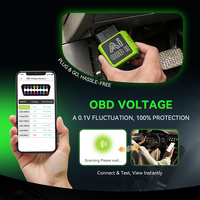 Escáner OBD2 para Auto JDiag T2, Conexión BT, Herramienta de Diagnóstico con IA para Códigos de Fallas de Automóviles, Compatible con Android e iOS, 1 Año de Garantía