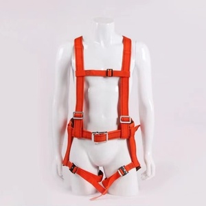 Arnés de Seguridad de Cinco Puntos Rojo para Trabajos en Altura, Protección Aérea, Escalada y Anticaídas - Product Image 4