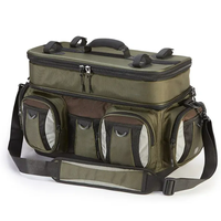 Sac de pique-nique de grande capacité casque sac de pêche à bandoulière sac à dos bagages de transport