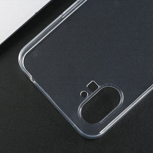<span class=keywords><strong>Coque</strong></span> de télé<span class=keywords><strong>phone</strong></span> transparente transparente pour rien télé<span class=keywords><strong>phone</strong></span> 1 2 2a couverture arrière en silicone TPU directe d'usine mobile - Product Image 2
