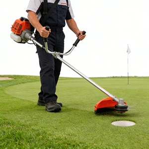Désherbeuse Électrique Portable Sans Fil 21V Professionnelle sur Roues pour Jardin, <span class=keywords><strong>Coupe</strong></span>-Herbe Puissant - Product Image 6