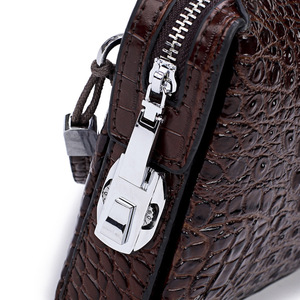 <span class=keywords><strong>Borsa</strong></span> <span class=keywords><strong>da</strong></span> <span class=keywords><strong>uomo</strong></span> esplosiva in pelle di coccodrillo PU alla moda <span class=keywords><strong>borsa</strong></span> <span class=keywords><strong>da</strong></span> <span class=keywords><strong>uomo</strong></span> con chiusura antifurto di grande capacità con fodera in poliestere - Product Image 5