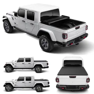 Kscpro Kualitas Tinggi Pickup Bed Cover Lipat Lembut Cover Tonneau untuk Jeep Gladiator JT 2019