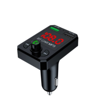 Émetteur FM Adaptateur sans fil Récepteur audio Chargeur rapide intelligent double USB 3.1A Accessoires de voiture Lecteur MP3 Bluetooth 5.0 pour voiture