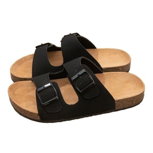 <span class=keywords><strong>Sandalias</strong></span> Casuales Transpirables de Moda, Pantuflas Medias para <span class=keywords><strong>Hombre</strong></span> y Mujer, Zapatos con Suela de Corcho para Exteriores - Product Image 1