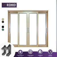 Fenêtre coulissante en verre EOKO de haute qualité résistante aux ouragans, conforme aux normes NFRC, pour maison moderne et bâtiment commercial