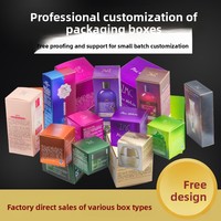 Boîte d'emballage personnalisée haut de gamme en carton blanc avec fenêtre pour cosmétiques, avec logo imprimé - Fabrication en petites séries