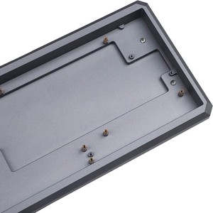 Diamante 60% CNC caja de aluminio anodizado caja de acrílico para 60% 64 Teclado mecánico para GH60 Bluetooth <span class=keywords><strong>Gk61</strong></span> GK64 DZ60 - Product Image 4