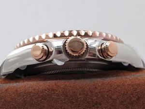 Montre chronographe mécanique de haute qualité de 44 mm avec mouvement 7750, charme de montre de yacht en acier 904L - Product Image 3