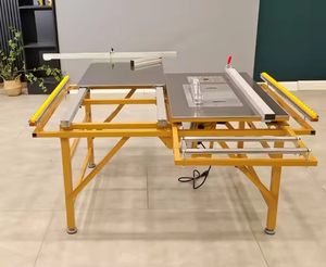Vertical Wood <b>Table</b> <b>Saw</b> Machine Mini Multifunction Sliding Panel Double Blade Hot <b>Sale</b> Motor Core Best Seller - Product Image 4