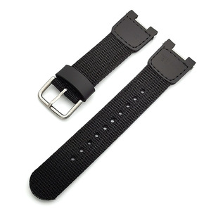 Bracelet de montre en nylon souple pour G-Shock SGW100 avec boucle ardillon, 25-12 mm, en toile - Product Image 3