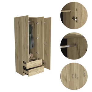 Armoire <span class=keywords><strong>de</strong></span> chambre sur mesure en bois, placard, armoire <span class=keywords><strong>de</strong></span> rangement, meubles <span class=keywords><strong>de</strong></span> chambre, meubles pour <span class=keywords><strong>la</strong></span> maison - Product Image 2