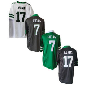 Nueva Camiseta de Fútbol Americano Cosida al por Mayor Barata 2025, Nueva York 1 Gardner 5 Wilson 7 Fields 8 Rodgers 17 <span class=keywords><strong>Adams</strong></span> 20 Hall - Product Image 4