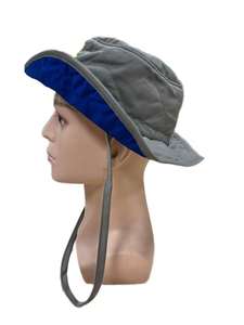 회색 증발 냉각 모자, 여름 햇빛 차단 어부 모자, 여행, 하이킹, 낚시용 빠른 활성화 - Product Image 3