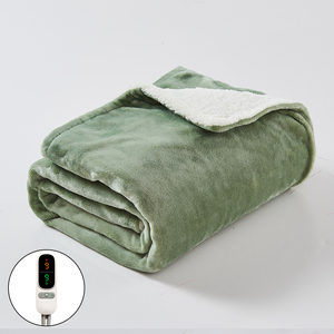 Hot <strong>Sale</strong> Winter Electric Warming Blanket 9 Heat Setting Fleece <strong>Heated</strong> <strong>Throw</strong> <strong>for</strong> Body Warmer 220-240V - Product Image 4