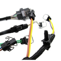 Cable de Extensión de Alimentación SATA Personalizado, Divisor de 1 a 2, Arnés de Cables con Conector de Alimentación de GPU de 6 Pines para Fuente de Alimentación de PC