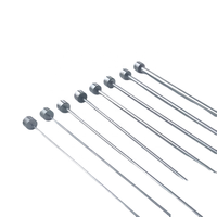 Pasador Expulsor Plano Recto de Alta Calidad Marca Z-TOP Modelo JZ004 SKD61 SKH51, Tamaño Personalizado, Acero, para Molde de Inyección de Vehículos