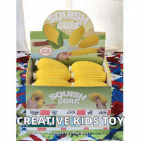 Oddcraft Jouet Squishy en forme de maïs à rebond lent, sensoriel, anti-stress, doux à presser, vente en gros