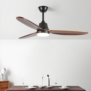 Modern White Electric Ceiling Fan with LED <b>Light</b> for Bedroom Living Room Remote Control <b>Switch</b> Fans Lamps Decorative Exhaust Fan - Product Image 2