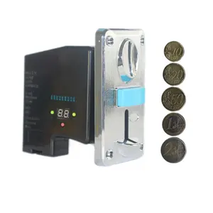 Fabricantes de fuentes, LFT-999 de monedas europeas, actualización de 616, CPU inteligente, receptor de monedas múltiples