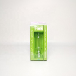 TG-22 cilindro tipo acquario serbatoio pesce gamberetti alimentatore di vetro per alimenti - Product Image 1