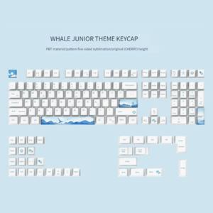 AFLION Personnalisé Iso-De Jellyfish <span class=keywords><strong>Jojo</strong></span> Kawai Keycap Crystal Case Holder Set Injection Mold pour Kailh <span class=keywords><strong>Switch</strong></span> pour clavier de bureau - Product Image 4