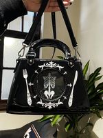 Sac d'uniforme scolaire JK avec décoration en forme de cœur, sac Ita personnalisé style Lolita