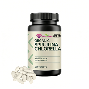 Doğal Besin Maddeli Spirulina Tabletleri Organik Alg Takviyesi Günlük Sağlık İçin Demir ve Vitaminler Açısından Zengin Bitki Bazlı - Product Image 1