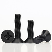 DIN965 Countersunk M1.5 Screw Machine Cross Recessed Countersunk Head Screws
