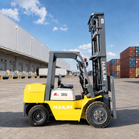 Chariot élévateur compact d'exportation usine 500 kg 1000 kg 2000 kg 3000 kg Hauteur de levage 3m-7m Chariot élévateur 4x4 à moteur japonais Exporté vers plus de 136 pays