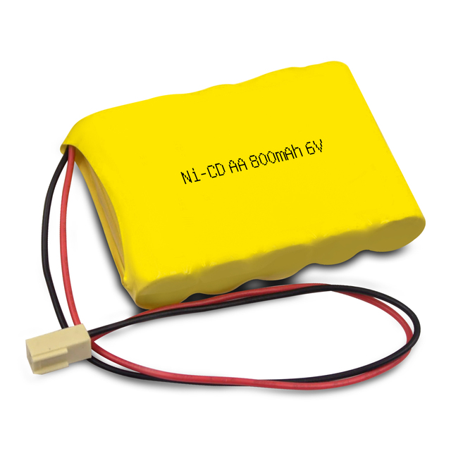 6V 800mah NICD AA Nickel Cadmium Battery for Saft 705105, Emergi-Lite 0018701, 850.0054 850.0035, OSI OSA013AA CUSTOM-125