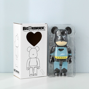 Vente en gros BearBrick 400 <span class=keywords><strong>Violent</strong></span> Bear Lucky Cat <span class=keywords><strong>Action</strong></span> Figures Salon Bureau Résine Ornement Personnage Poupée Nouveau Maison Cadeau - Product Image 3