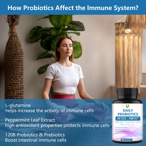 Hot Selling Daily Probiotics Capsules Dietary <b>Supplement</b> for Boost Immune System and Promote Digestive Health for Adult - Product Image 5