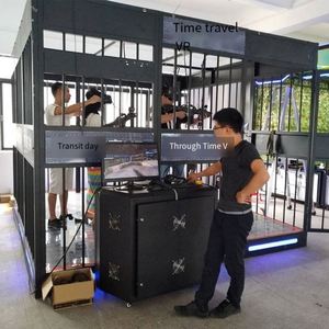 เครื่องเล่นเกมยิงปืนจำลองซอมบี้ 9DVR สำหรับเล่นทั้งในร่มและกลางแจ้ง  แบบมัลติเพลเยอร์ สำหรับสวนสนุกขนาดใหญ่ - Product Image 4