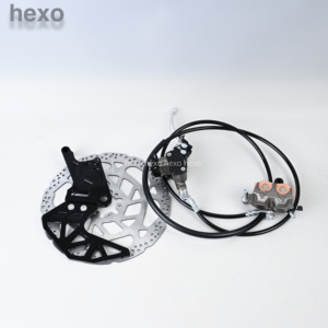 Support de frein à disque double HEXO pour Ultra Bee avec protection de disque - Kit de modernisation/amélioration pour <span class=keywords><strong>moto</strong></span> tout-terrain en alliage d'aluminium - Product Image 3