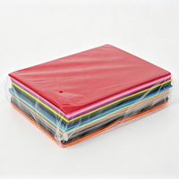 Feuilles de feutre 4 "x 4" pour l'artisanat 34 couleurs assorties Feuilles de tissu en feutre Kit de fil pour broderie Kits d'artisanat en tissu