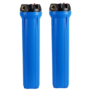 Carcasa de Nano filtro Manual azul grande de 20 pulgadas, fácil de instalar, sistema de purificación de agua de ósmosis inversa para uso doméstico, calidad - Product Image 1