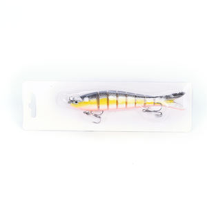 Appât articulé flottant et coulant pour la pêche, <span class=keywords><strong>leurre</strong></span> pour attraper des poissons tels que les aloses, avec Wobblers, nageur, bas prix, 127mm, 22g, 1 pièce - Product Image 6