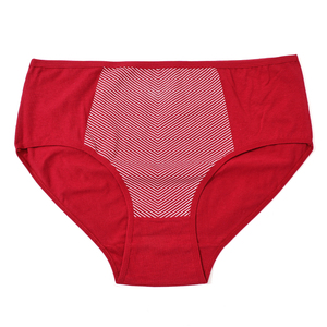 Ropa Interior <span class=keywords><strong>de</strong></span> Algodón Transpirable para Mujer, Bragas con Estampado Chevron, Suaves, <span class=keywords><strong>de</strong></span> Cintura Media, Cómodas para Uso Diario - Product Image 6