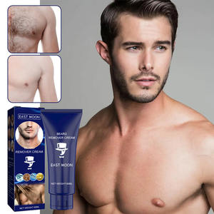 Crème dépilatoire pour hommes East Moon Douce Non irritante Rafraîchissante Crème dépilatoire pour la <span class=keywords><strong>barbe</strong></span> et les poils du torse pour hommes - Product Image 5
