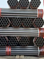Tuyau en acier au carbone ASTM A53 Grade B ERW 1/2-24 SCH40 6/12m pour charpentes de bâtiment et lits de refroidissement en chaîne, garantissant une résistance uniforme