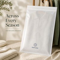 Bolsa de Embalaje para Ropa de Papel Glassine Brillante con Logotipo Personalizado, Programa de Embalaje para Ropa de Temporada, Pedidos al por Mayor y Personalizados