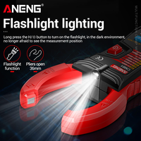 ANENG CM81 Digital Clamp Meter AC/DC Arus Tegangan NCV Kapasitansi Hz Resistansi Multimeter Profesional