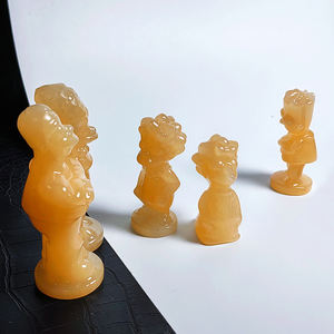 Vente en gros d'artisanat en cristal <span class=keywords><strong>Figurines</strong></span> en cristal de guérison <span class=keywords><strong>Simpsons</strong></span> calcite <span class=keywords><strong>Simpsons</strong></span> pour la décoration - Product Image 2